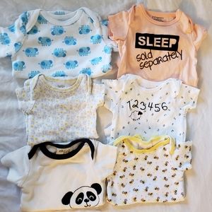 (ADD ON)0-3 Month Onesie Bundle Unisex